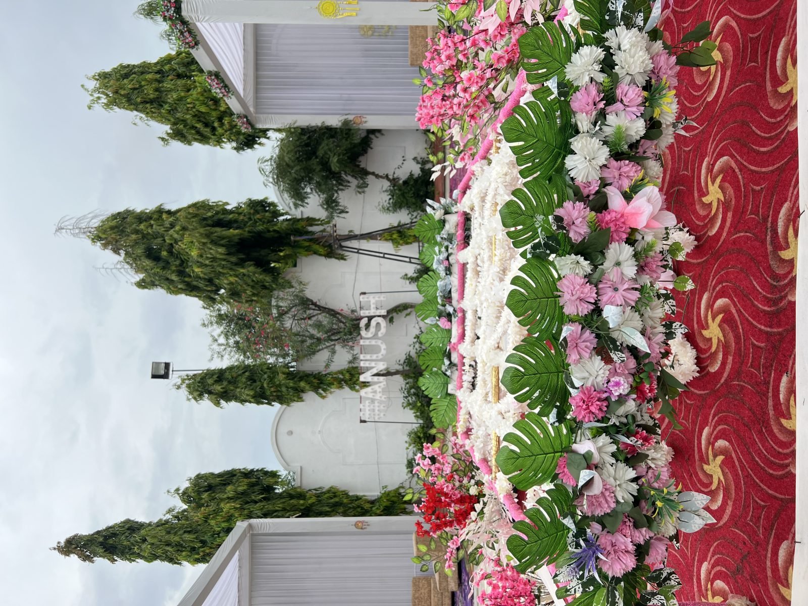 Bright flower sheet